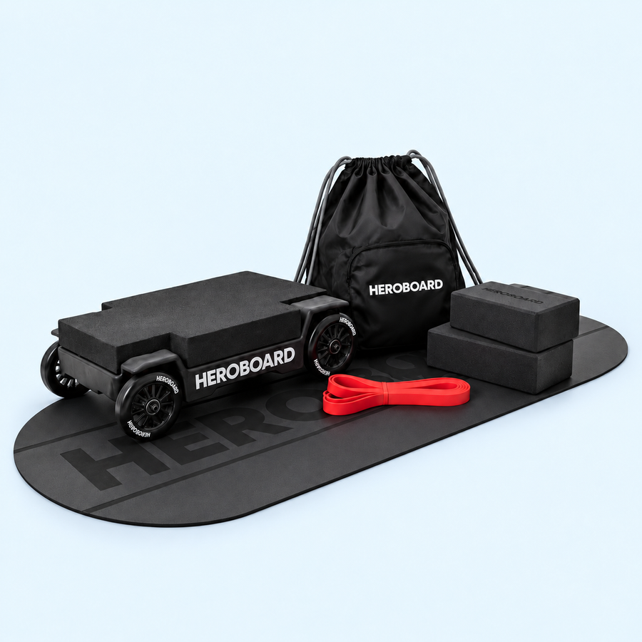 Premium Package: board, mat, blocks, bands and bag